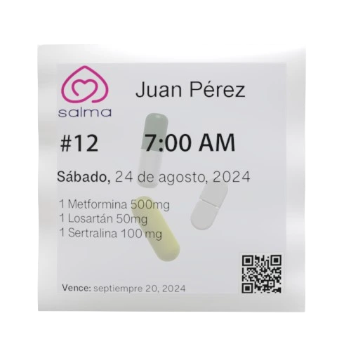 Tarjeta de medicamento
